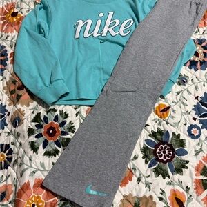 Nike Aqua and Gray Set